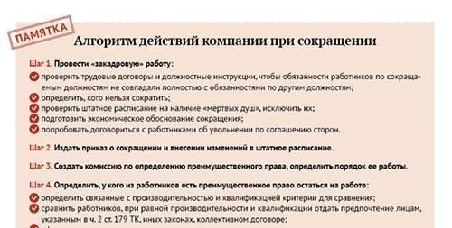 Понимание правовых оснований для увольнения по сокращению штата